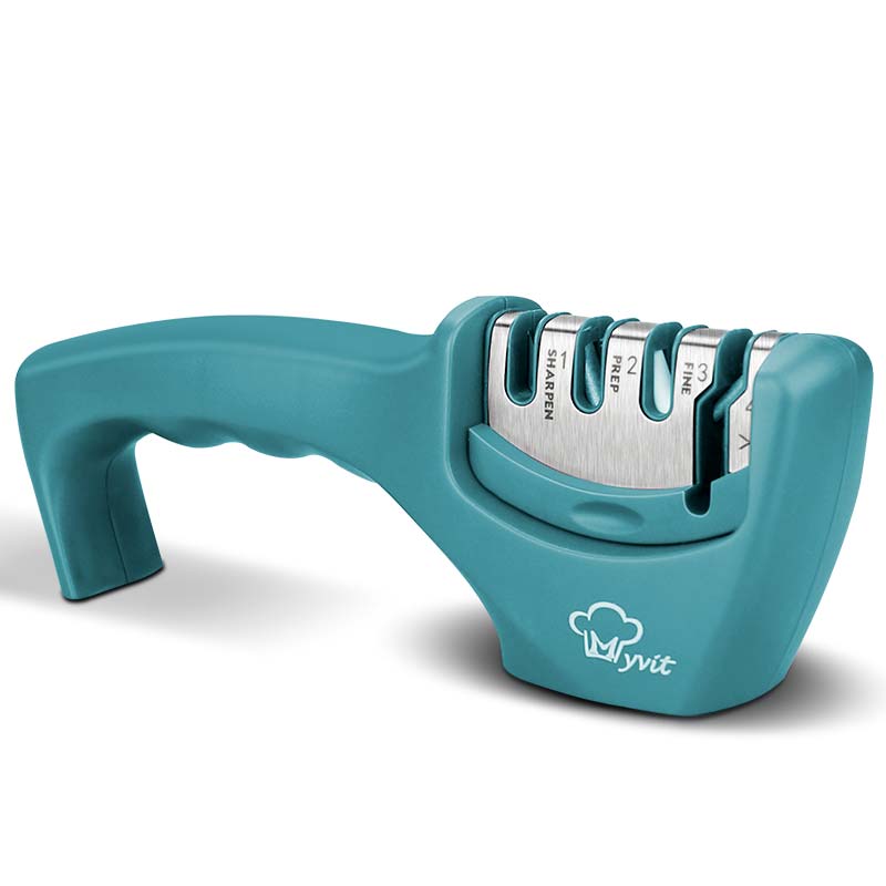 EdgeMaster™ Pro: Diamond-Tungsten Dual Kitchen Sharpener