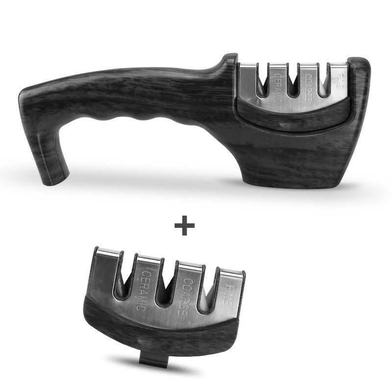 EdgeMaster™ Pro: Diamond-Tungsten Dual Kitchen Sharpener
