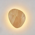 Natural Log Art: Minimalist Sculptural LED Wall Sconce