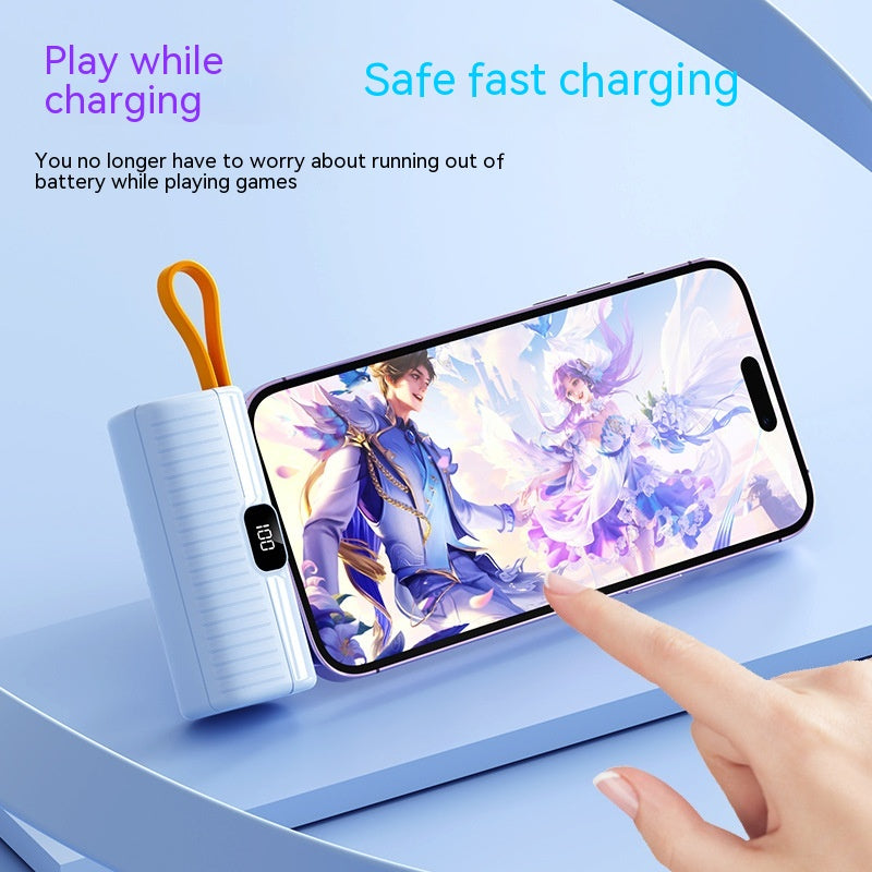 Ultra-Compact Capsule Power Bank: Instant Pocket-Sized Charge