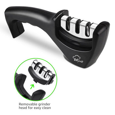 EdgeMaster™ Pro: Diamond-Tungsten Dual Kitchen Sharpener