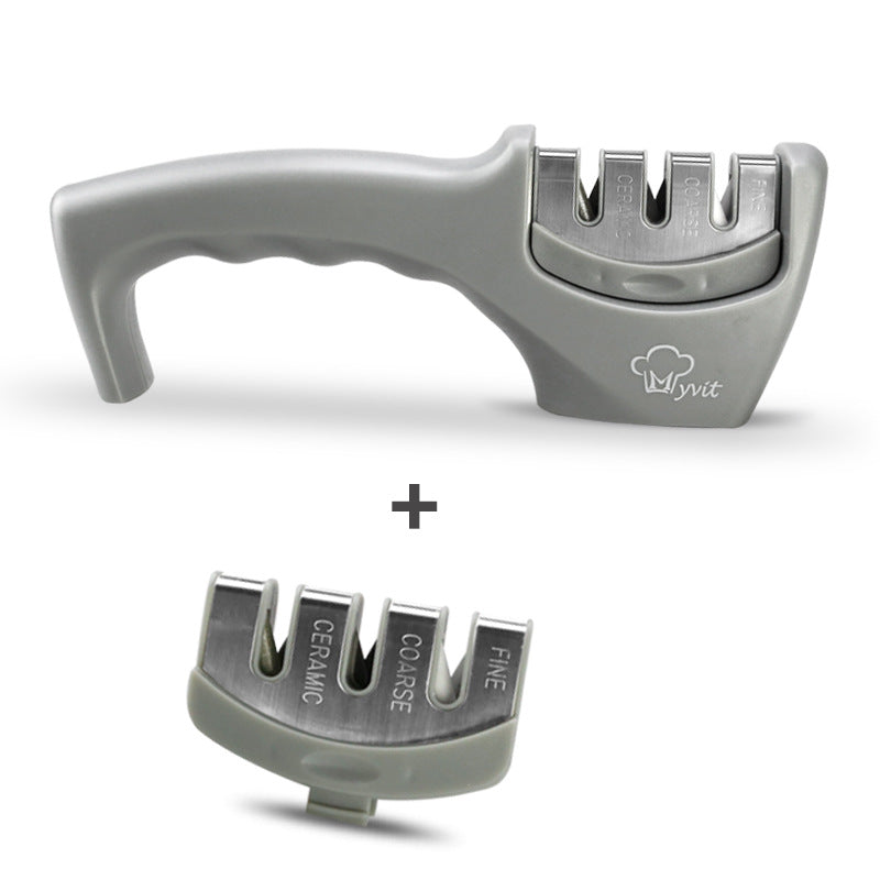 EdgeMaster™ Pro: Diamond-Tungsten Dual Kitchen Sharpener