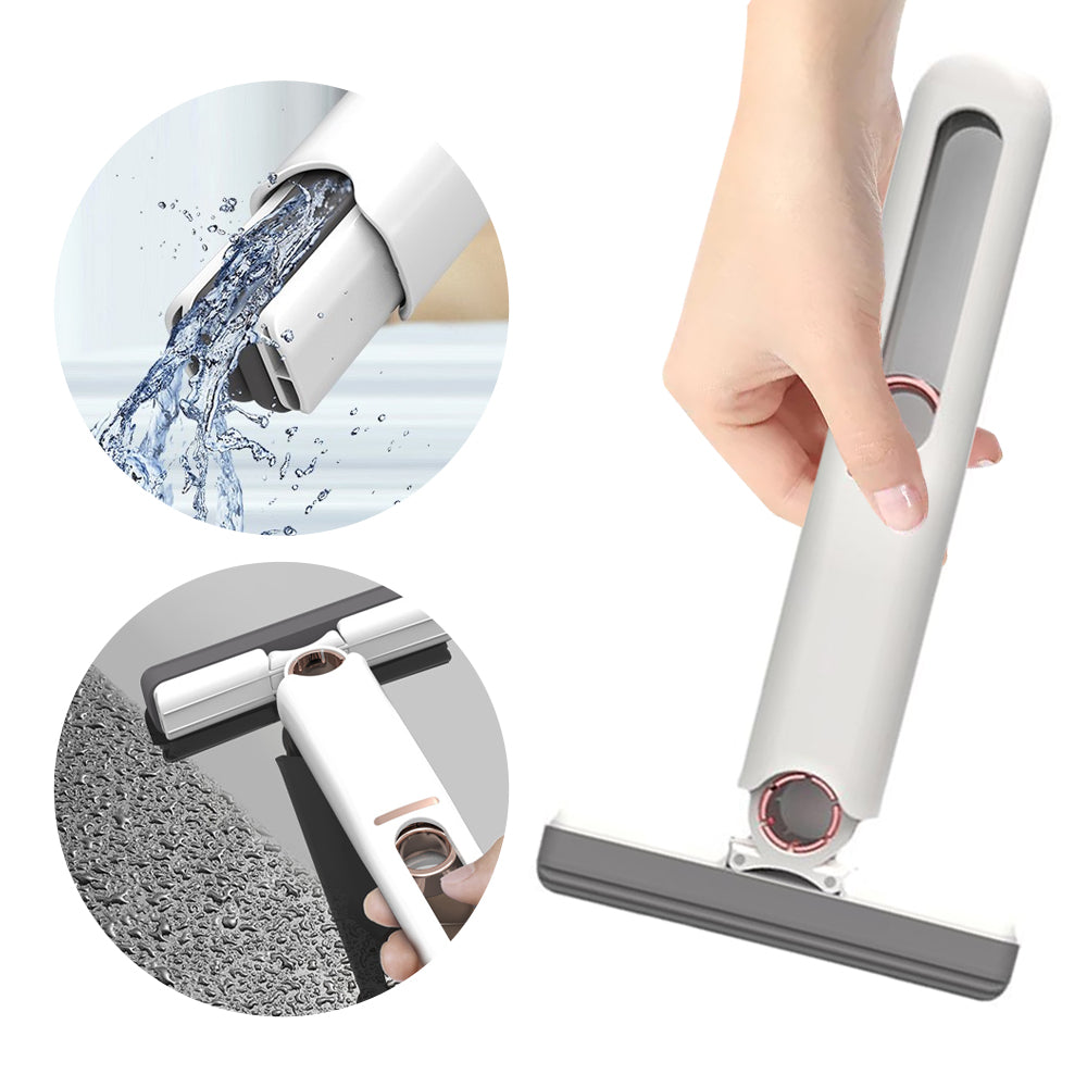 Hydro-Squeeze™: Ultra-Compact 360° Portable Mini Mop