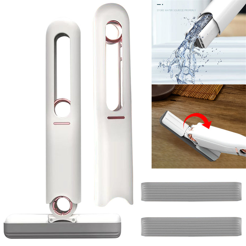 Hydro-Squeeze™: Ultra-Compact 360° Portable Mini Mop