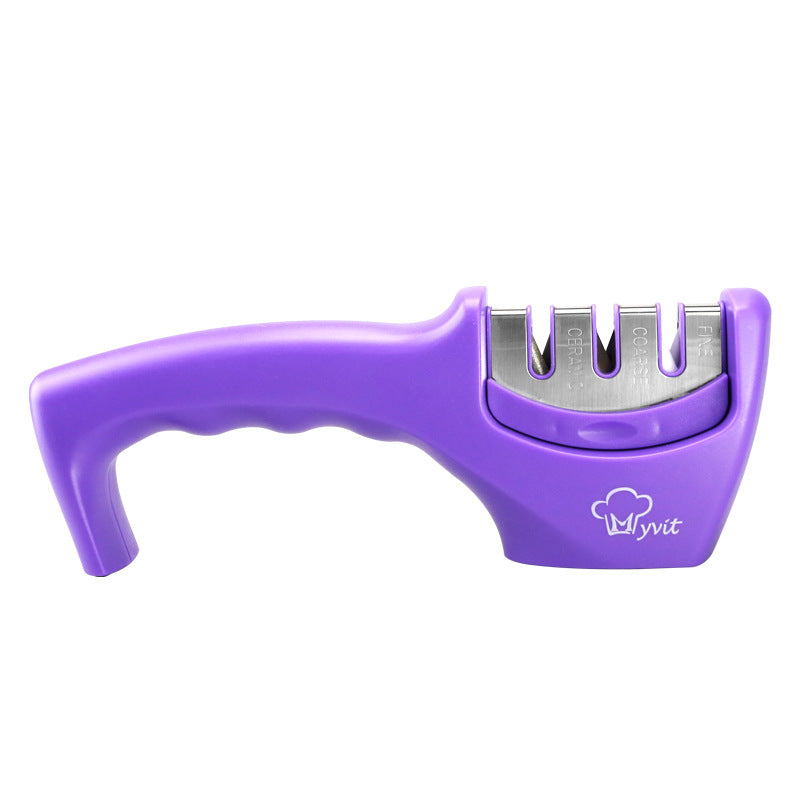 EdgeMaster™ Pro: Diamond-Tungsten Dual Kitchen Sharpener