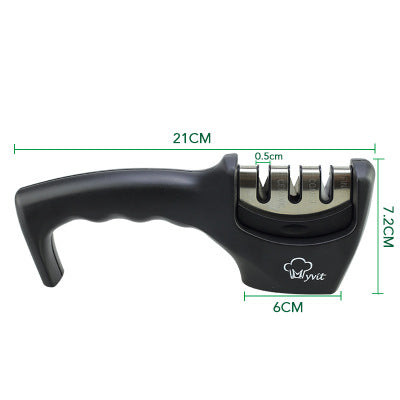 EdgeMaster™ Pro: Diamond-Tungsten Dual Kitchen Sharpener