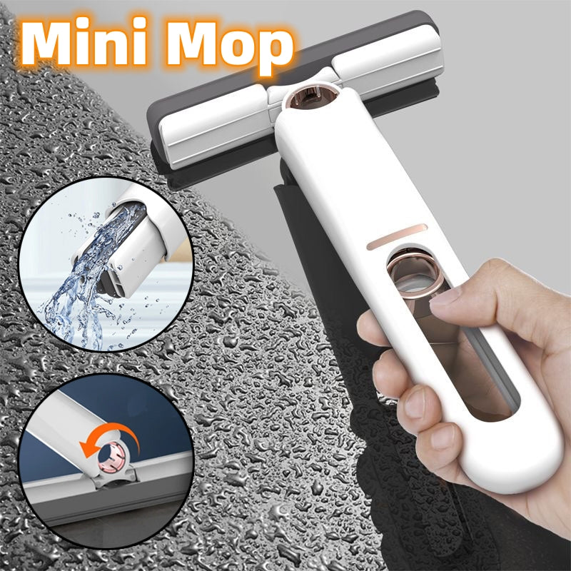 Hydro-Squeeze™: Ultra-Compact 360° Portable Mini Mop